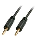 Miniatyrbillede 1 af 2: LINDY 35648 Jack stik Audio Tilslutningskabel [1x Jack stik han 3,5 mm - 1x Jack stik han 3,5 mm] 20,00 m Sort