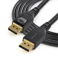 Miniatyrbillede 4 af 4: StarTech.com DP14MM4M DisplayPort 1.4-kabel (4m, 8K@60Hz, HBR3, HDR, Guldbelagt, VESA-certificeret) - DisplayPort-kabel - DisplayPort (M) Snappet til