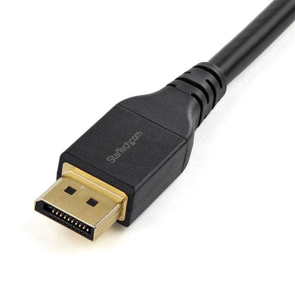 StarTech.com DP14MM4M DisplayPort 1.4-kabel (4m, 8K@60Hz, HBR3, HDR, Guldbelagt, VESA-certificeret) - DisplayPort-kabel - DisplayPort (M) Snappet til