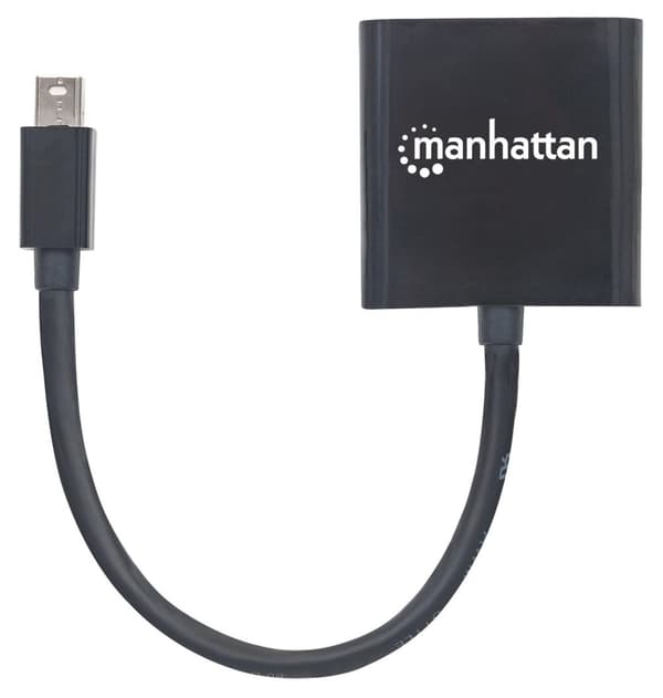 Manhattan 152549 Active Mini DisplayPort Hane till DVI-I Dual-Link Hona Svart