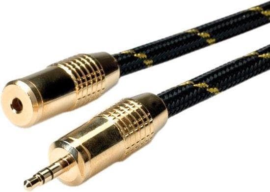 ROLINE GOLD 3,5 mm lydforlængerkabel stik/stik 10,0m (11.09.4759)