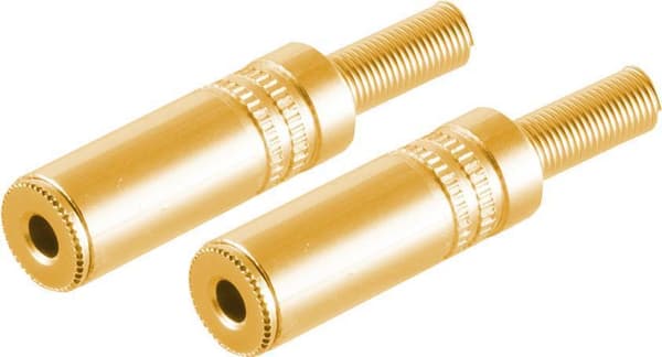 shiverpeaks BS51210-MG-2 ledningsstik 3,5 mm guld (BS51210-MG-2)