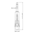 Miniatyrbild 2 av 9: Neutrik NTR-NP3X Jack Plug 6,35 Mm 3p