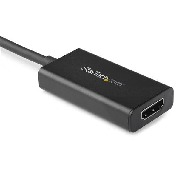 StarTech.com DisplayPort till HDMI-adapter med HDR - 4K 60Hz - Svart - DP till HDMI-omvandlare - DP2HD4K60H - Videokontakt - DisplayPort / HDMI - Disp