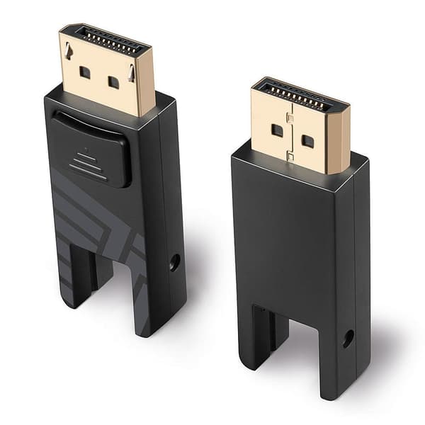 Lindy - DisplayPort-kabelsamling - DisplayPort 1.4 - 70.0m - rund, understøtter 8K UHD (7680 x 4320) - sort (38485)