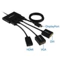 Miniatyrbild 7 av 9: StarTech DisplayPort till DisplayPort Multi-Monitor Splitter - 4 Port MST Hub