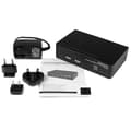 Miniatyrbild 4 av 4: StarTech.com 2-portars DisplayPort USB KVM-switch - DisplayPort KVM-switch med ljud - Högupplöst DisplayPort Desktop-switch - KVM/Audio-switch - 2 x K
