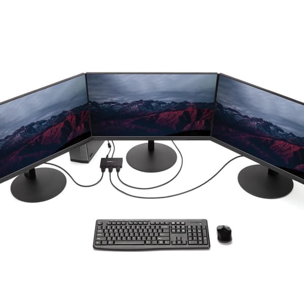 StarTech DisplayPort-HDMI-monimonitorijakaja – 3-porttinen MST-keskitin
