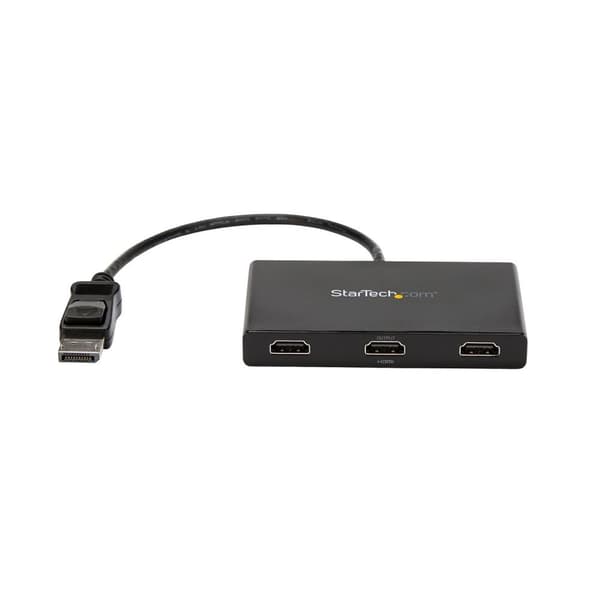 StarTech DisplayPort-HDMI-monimonitorijakaja – 3-porttinen MST-keskitin