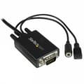 Pikkukuva 3 / 5: StarTech.com DisplayPort-VGA-sovitinkaapeli äänellä - DisplayPort-sovitin - DisplayPort (M) - DB-15, Mini-Phone Stereo 3,5 mm, 5-nastainen mikro-USB,