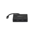 Miniatyrbillede 5 af 7: StarTech.com Mini DisplayPort 1.2 til Triple Head DisplayPort MST Hub - Videosplitter - 3 x DisplayPort - Desktop - AC 100/230 V (MSTMDP123DP)