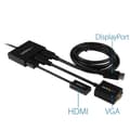 Miniatyrbild 6 av 8: StarTech.com Triple Head DisplayPort 1.2 Multi Monitor MST Hub - Video Splitter - Desktop - AC 100/230V (MSTDP123DP)