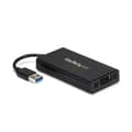 Miniatyrbillede 1 af 6: StarTech USB 3.0 til 4K DisplayPort ekstern multi-monitor grafikvideoadapter – DisplayLink-certificeret – Ultra HD 4K