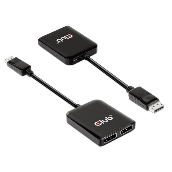 Club 3D MST Hub DisplayPort™ 1.4 - DisplayPort™ + HDMI™ 4K60Hz St./B.