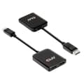 Miniatyrbild 3 av 11: Club 3D Multi Stream Transport (MST) Hub DisplayPort™ 1.4 till DisplayPort™ Dual Monitor 4K60Hz