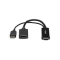 Miniatyrbillede 5 af 7: StarTech.com HDMI til DisplayPort-konverter - 4K - Videokonverter - HDMI til DisplayPort - Sort (HD2DP)