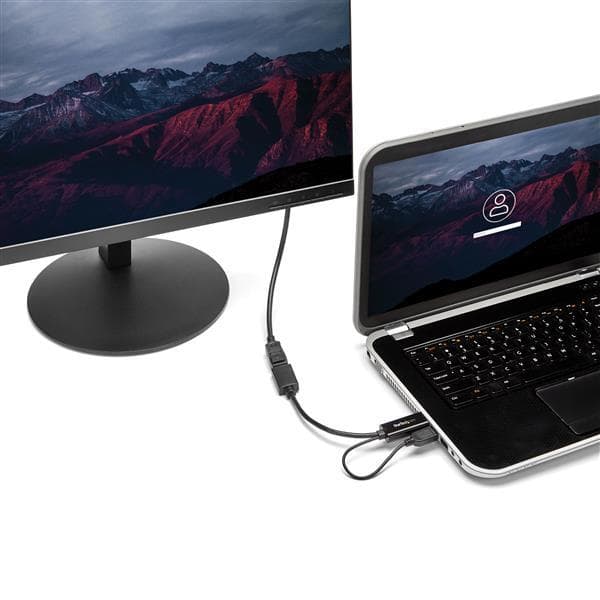 StarTech.com HDMI til DisplayPort-konverter - 4K - Videokonverter - HDMI til DisplayPort - Sort (HD2DP)
