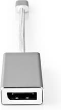 Miniatyrbillede 2 af 9: USB-adapter | USB 3.2 Gen 1 | USB-C™ han | DisplayPort Kvinde | 0,20 m | runde | forgyldt | Strikket / Nylon | Sølv | Dæk vindueskasse