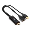 Miniatyrbild 5 av 6: CLUB3D HDMI 2.0 TO DISPLAYPORT 1.2 4K60HZ HDR M/F AKTIV ADAPTER Svart