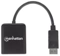 Miniatyrbild 4 av 5: Manhattan DisplayPort till 2-portar DisplayPort Splitter Hub med MST - Video/Audio Splitter - 2 x DisplayPort - Desktop