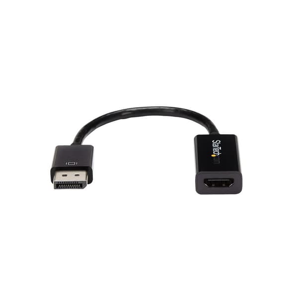 StarTech.com DisplayPort till HDMI 4k @ 30Hz Adapter - DP 1.2 till HDMI Video och Audio Active Converter - Video Converter - DisplayPort (DP2HD4KS)