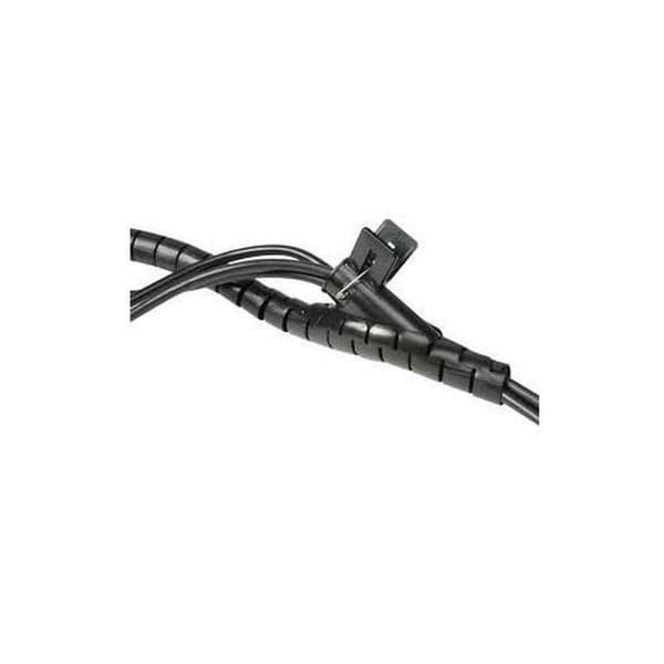 Goobay 51924 WireTube, svart, hängande box - 2,5 m