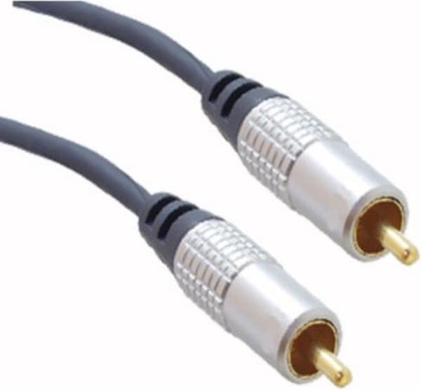 Kotiteatteri Subwoofer/Tulip monoäänikaapeli - 15 metriä