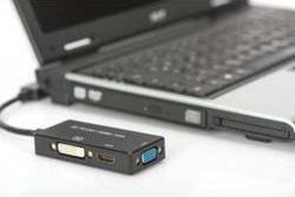 Ansmann Coil Over Kit 340418002PLUG DisplayPort till 1in. 3 omvandlarkabel svart