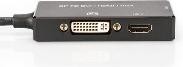 Ansmann Coil Over Kit 340418002PLUG DisplayPort till 1in. 3 omvandlarkabel svart