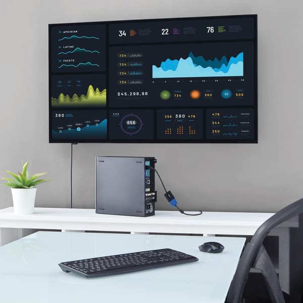 StarTech.com DisplayPort 1.2 til VGA-adapterkonverter - DP til VGA - skærmadapter - DisplayPort (M) - HD-15 (W) - 10 cm - aktivt kabel (signalregenere