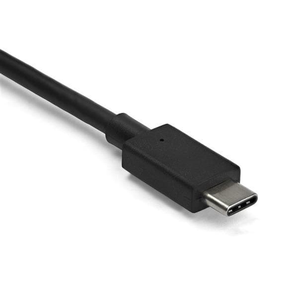 StarTech.com CDP2DP14B USB-C till DisplayPort-adapter (8K 30Hz, HBR3-adapter, Thunderbolt 3, videodongel för DP 1.4-skärm och skärm) - Extern videoada