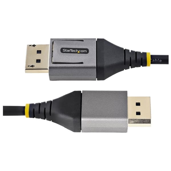StarTech.com 6ft (2m) VESA-certifierad DisplayPort 1.4-kabel, 8K 60Hz HDR10, Ultra HD 4K 120Hz DP-videokabel, DisplayPort till DisplayPort-kabel, DP-s