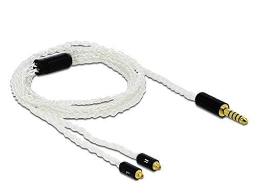 Delock lydkabel 4,4 mm 5 pin jack stik til 2 x MMCX stik 1,20 m