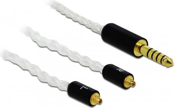 Delock lydkabel 4,4 mm 5 pin jack stik til 2 x MMCX stik 1,20 m