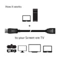 Miniatyrbillede 8 af 9: Club 3D - DisplayPort forlængerkabel - DisplayPort (M) til DisplayPort (W) - DisplayPort 1.4 - 2 m - 8K support