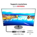 Miniatyrbillede 9 af 9: Club 3D - DisplayPort forlængerkabel - DisplayPort (M) til DisplayPort (W) - DisplayPort 1.4 - 2 m - 8K support
