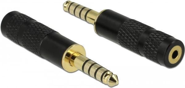 DeLOCK - ljudadapter - balanserad stereo 4,4 mm (M) till 4-stifts mikrokontakt (W)