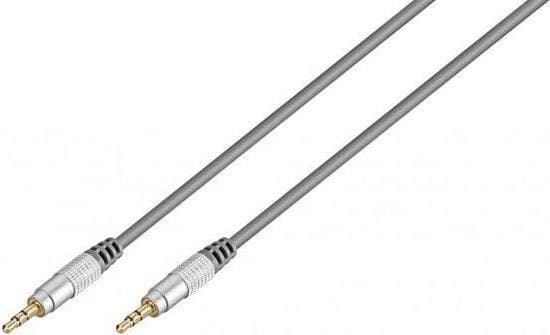 Wentronic Home Theater HT 95-0500 - lydkabel - mini-telefon stereo 3,5 mm (M) til mini-telefon stereo 3,5 mm (M) - 5,0 m - dobbelt isolering (52646)