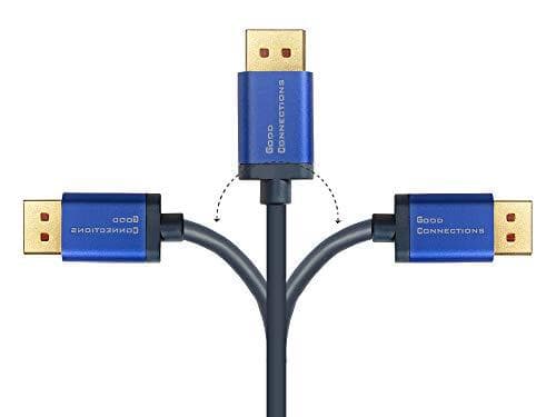 GC 4814-SF030B - DisplayPort-kabel DP1.4 Male Flex 8Ka60 Hz 3 m - Kabel - Digital/Display/Video (4814-SF030B)