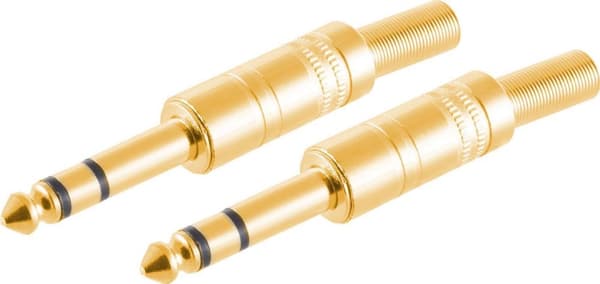 shiverpeaks BS50200-G2 johtoliitin 6,3 mm kultaa (BS50200-G2)