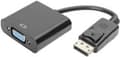 Miniatyrbillede 4 af 4: ASSMANN Electronic AK-340410-001-S videokabeladapter 0,15 m DisplayPort VGA (D-Sub) Sort