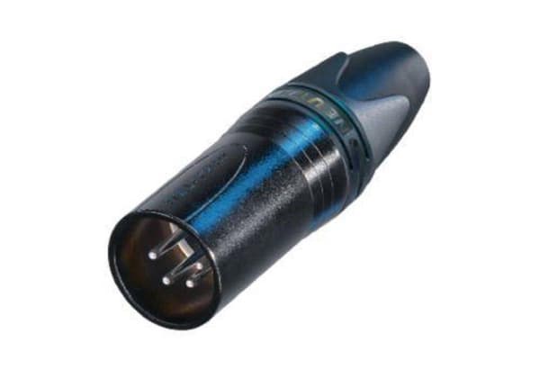 XLR kabelstik 4 N/A XX loddetilslutninger Sort