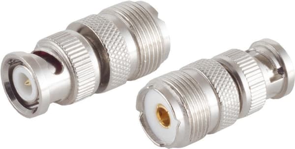S/CONN maksimal tilslutningsadapter video/lyd BNC - stik til UHF - stik (98811)