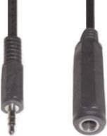 e+p B 105 0,2 m 3,5 mm 6,35 mm svart ljudkabel (B 105)