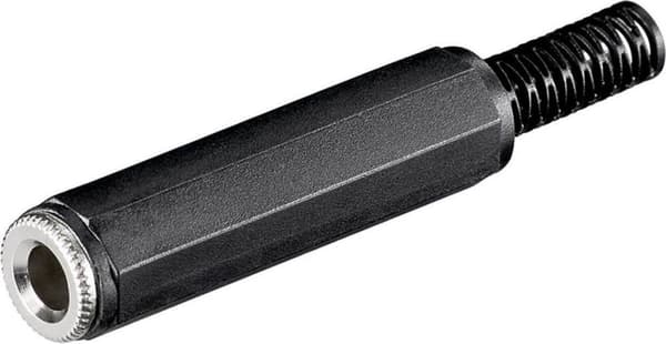S-Impuls 6,35 mm Jack (f) stik - plastik - 2-polet / mono