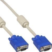 InLine VGA-kabel - HD-15(M) - HD-15(M) - 1m (17702)