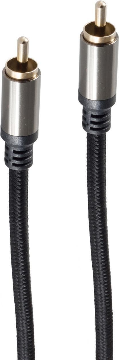 shiverpeaks PRO Series II RCA-audio/video-kaapeli, RCA-liitin RCA-liittimeen, 1,0 m (BS20-40025)