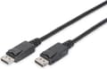 Pikkukuva 2 / 3: Digitus DisplayPort Liitäntäkaapeli 3,00 m DB-340100-030-S Kullatut pistokekontaktit, Suojakalvo, Suojaus punottu, Suojattu, Pyöreä, Suojaus