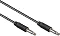 Miniatyrbild 1 av 4: Goobay 3,5 mm Jack mono ljudkabel - svart - 1,2 meter