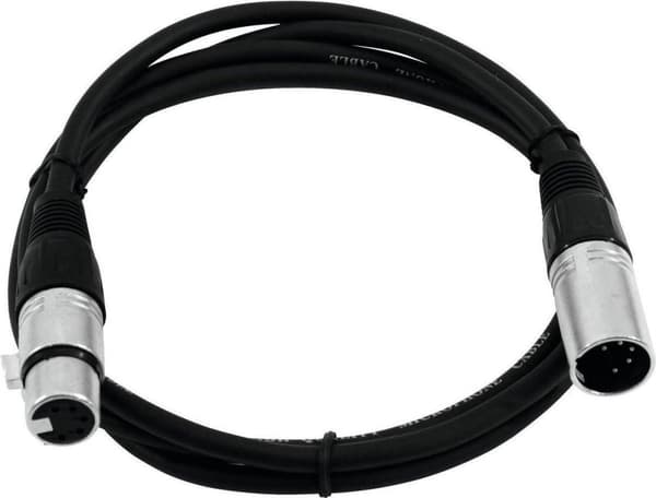 OMNITRONIC xlr kabel 5pin 3m bk